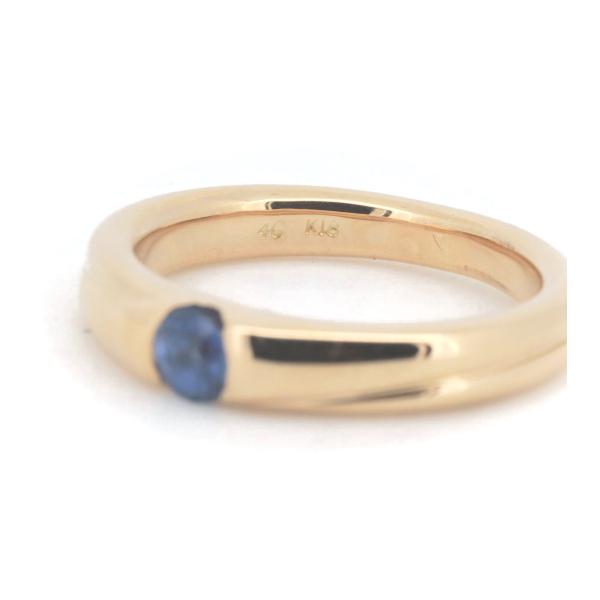 4°C Sapphire Ring, Size 12, K18YG (18K Yellow Gold), Women's, Pre-owned  in Great Condition