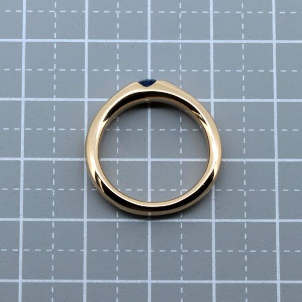 4°C Sapphire Ring, Size 12, K18YG (18K Yellow Gold), Women's, Pre-owned  in Great Condition