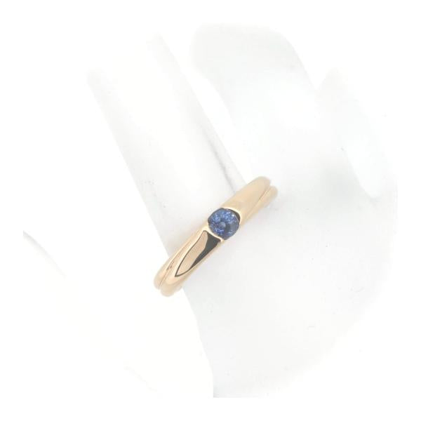 4°C Sapphire Ring, Size 12, K18YG (18K Yellow Gold), Women's, Pre-owned  in Great Condition