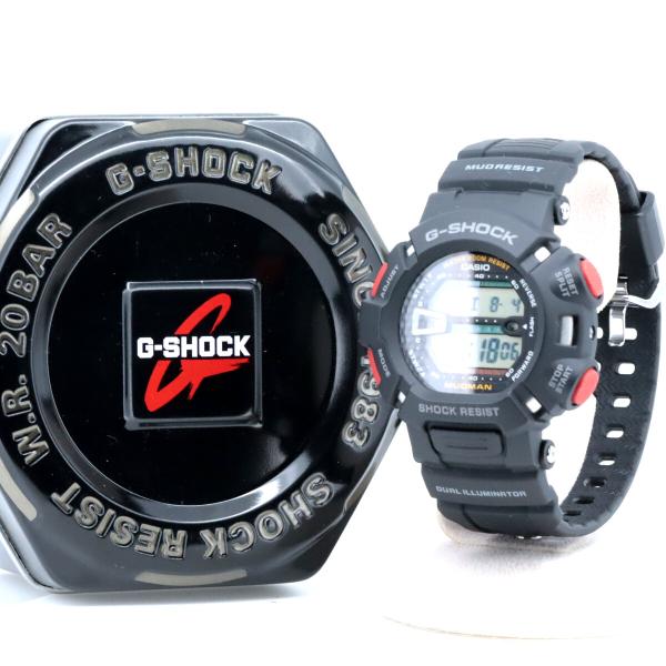 Casio G-SHOCK G-9000-1JF Mudman Women's Watch, Black, Constructed of Stainless Steel and Resin  in Great Condition