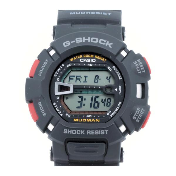 Casio G-SHOCK G-9000-1JF Mudman Women's Watch, Black, Constructed of Stainless Steel and Resin  in Great Condition