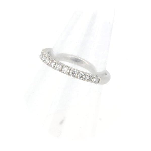 [LuxUness]  Festaria Diamond Ring, 0.30ct, Size 9, Platinum PT950, Silver for Women in Excellent condition