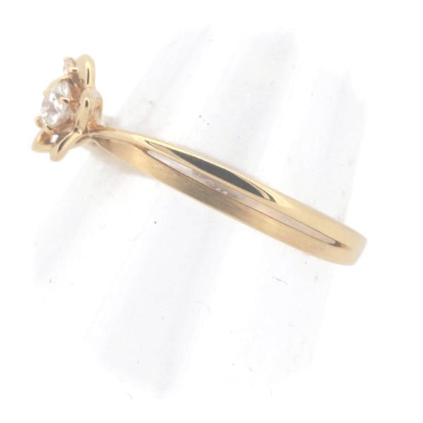 Festaria Bijou Sophia Wish Upon A Star Diamond Ring, 0.133ct & 0.007ct Diamonds, Size 11, K18 Yellow Gold, Gold for Women