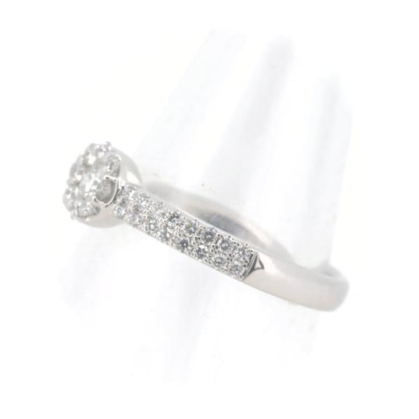 Ponte Vecchio Ladies' Diamond Ring, 0.39ct Size 10 in K18 White Gold (Previously Owned)