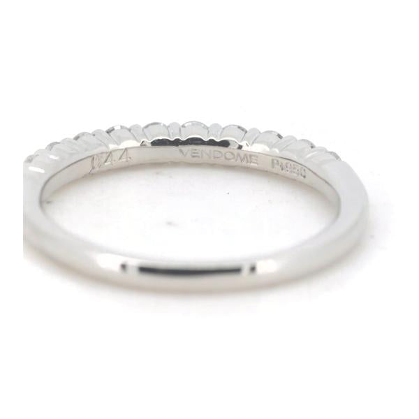 Vandome Aoyama Half Eternity Diamond Ring, 0.44ct, Size 11.5, PT950 Platinum for Women, Preloved  in Great Condition