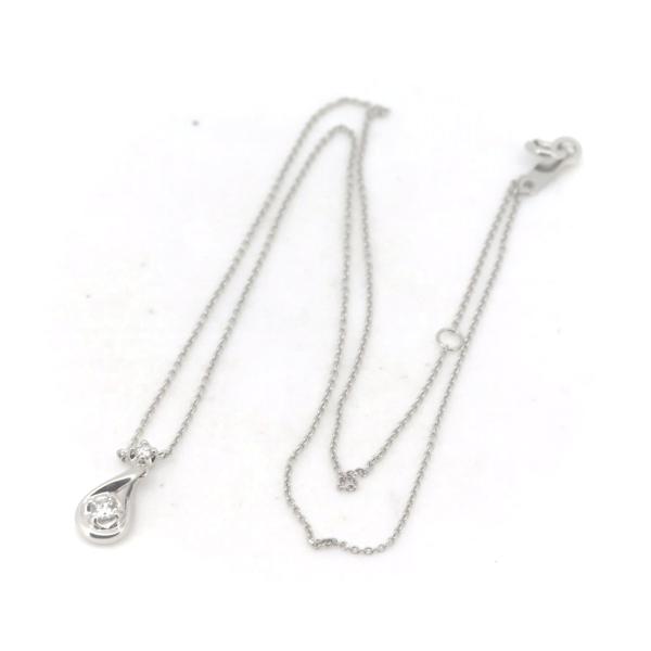 Second-Hand 4°C Diamond Necklace in Platinum PT850 - For Women