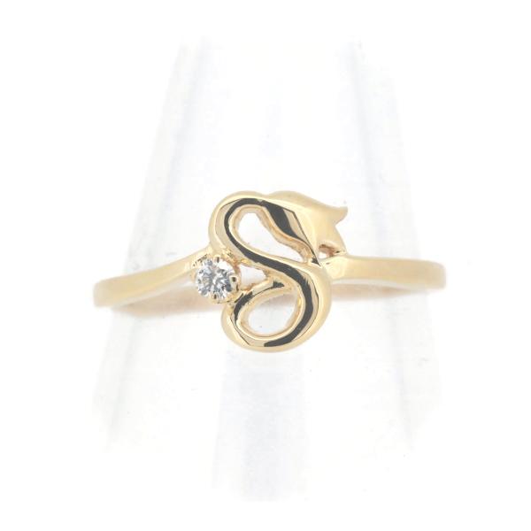 18K Floral Diamond Ring