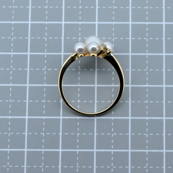 18K Pearl Diamond Ring  in Great Condition