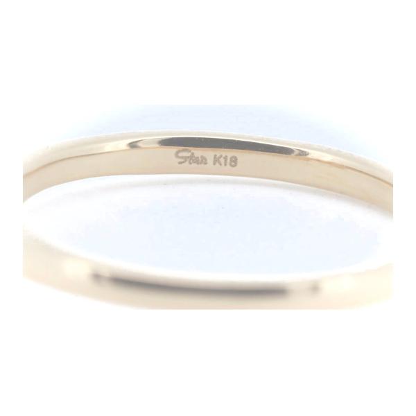 Star Jewelry Ladies' Diamond Ring, 0.08CT, Size 11, in K18 Yellow Gold