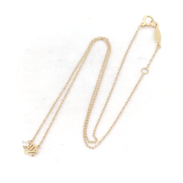 AHKAH Diamond Necklace, 0.07ct, 18K Yellow Gold, Women's, Gold
