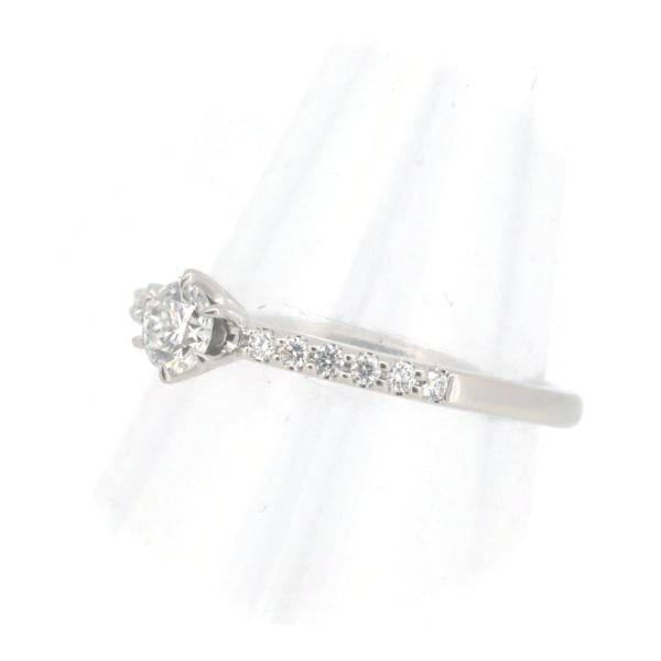 Royal Asscher Diamond Ring, Size 8, 0.20ct and 0.08ct, Material