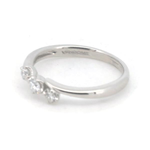 Vandome Aoyama Diamond Ring Size 7, 0.13ct, in Platinum PT950, Ladies' Silver Jewelry, Pre-Owned
