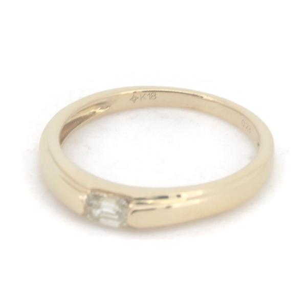 GSTV Diamond Ring, Size 15, 0.23ct in K18 Yellow Gold for Women - Second Hand