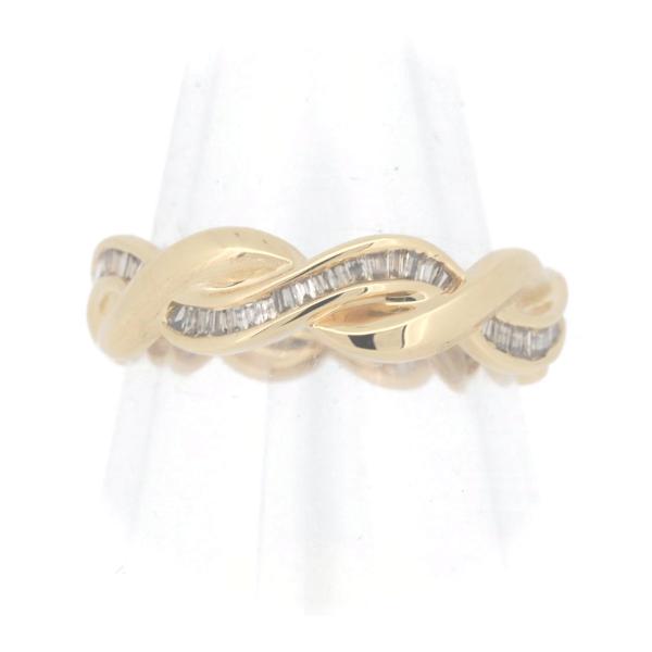 Gem TV 0.40ct Diamond Eternity Ring in 18k Yellow Gold, Size 15.5 (Pre-owned, Ladies) in Great Condition