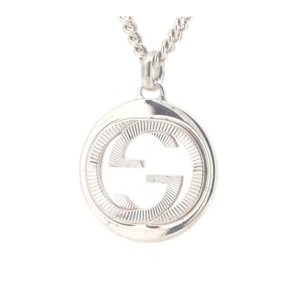 Gucci Interlocking G Pendant Necklace Metal Necklace in Excellent condition