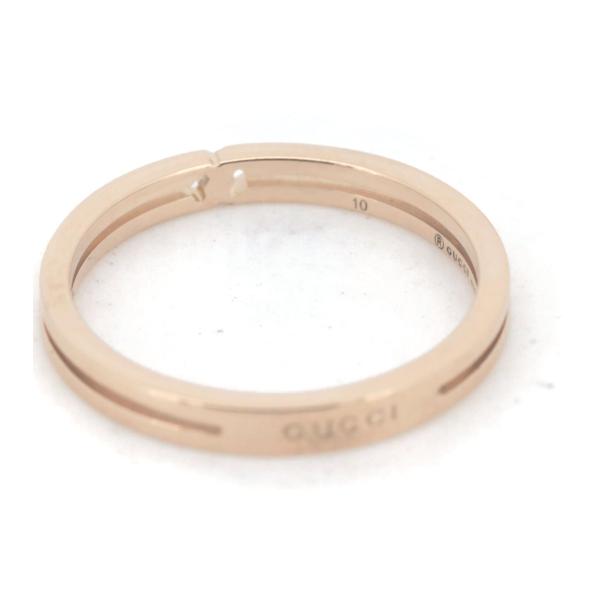 Gucci 18k Gold Infinity Ring Metal Ring in Excellent condition
