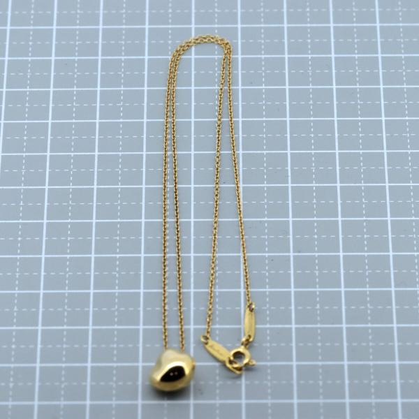 18k Gold Nugget Pendant Necklace in Great Condition