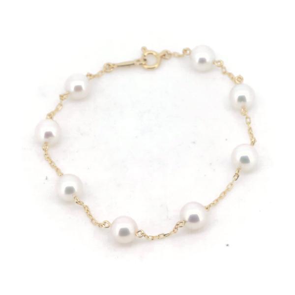 Mikimoto 18K Pearl Bracelet Metal Bracelet in Excellent condition