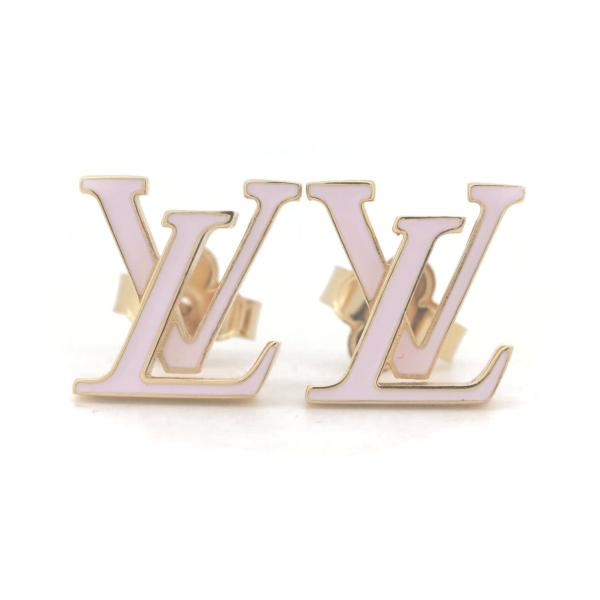 Louis Vuitton LV Iconic Enamel Earrings Metal Earrings M01136 in Excellent condition