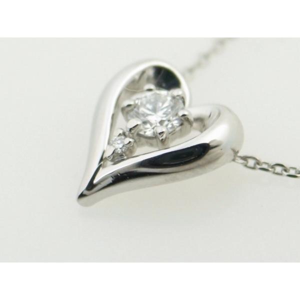 [LuxUness]  4℃ Women's Diamond Necklace in Pt850 Platinum - Timeless Elegance in Excellent condition