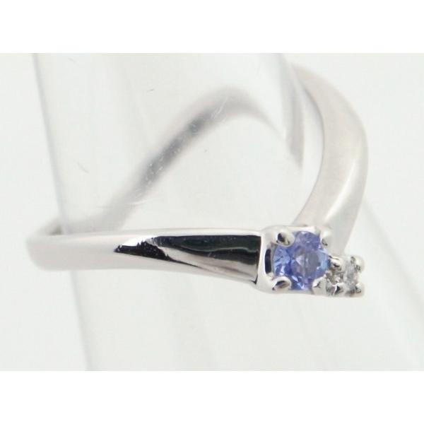 4℃ Women's Colored Stone and Diamond Ring, Size 10, in Pt950 Platinum - Statement of Sophistication in Great Condition