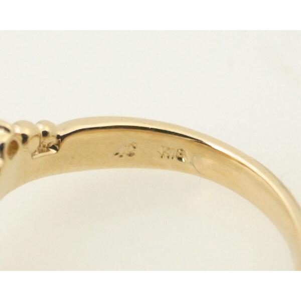 4℃ Diamond Ring in K18 Pink Gold (18K Gold) Size 8 Ladies' by YonDoSi - Used in Great Condition