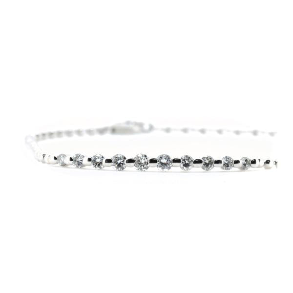 Platinum PT900/PT850 Diamond Bracelet 1.02ct, for Women (Pre-Owned)