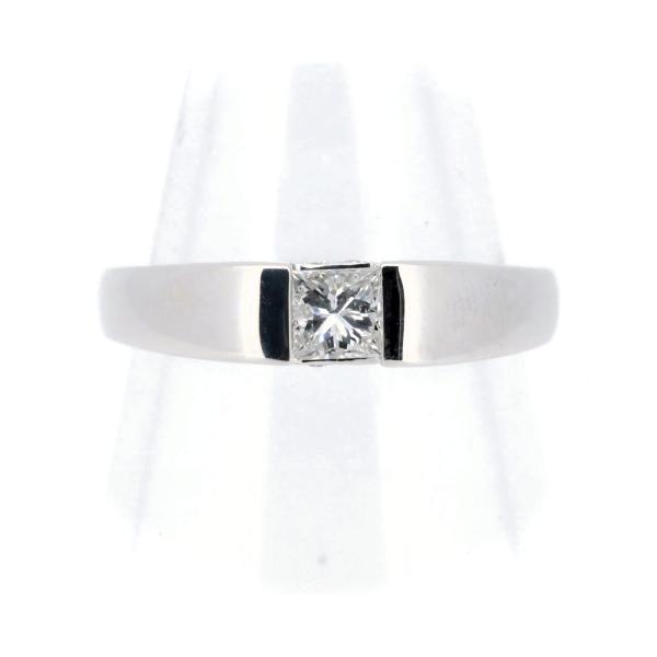 Multi-Diamond Ring, Featuring 0.30ct and 0.03ct Diamonds, Size 11, In Platinum PT900, Women's, Silver, Pre-owned in Great Condition