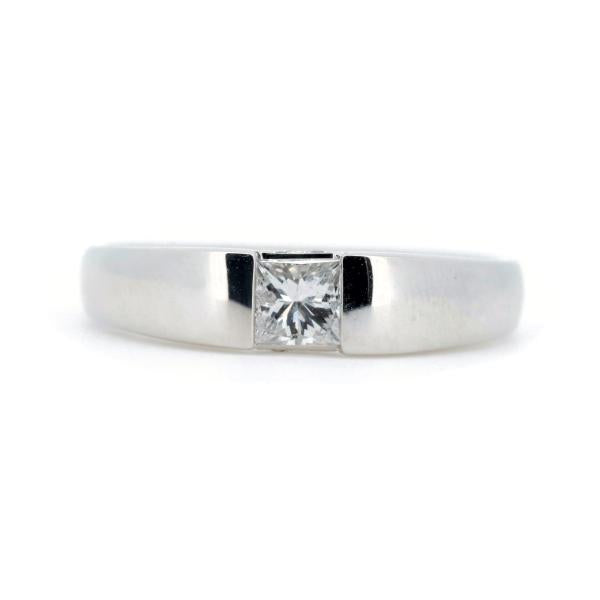 Multi-Diamond Ring, Featuring 0.30ct and 0.03ct Diamonds, Size 11, In Platinum PT900, Women's, Silver, Pre-owned in Great Condition