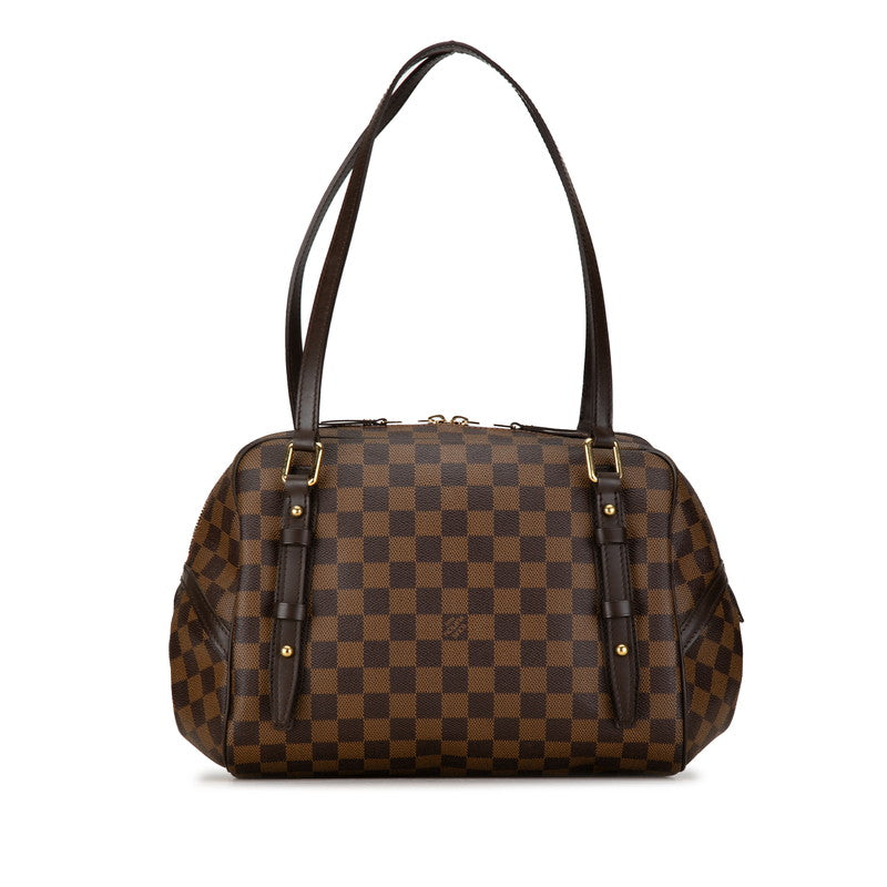 Louis Vuitton Damier Rivington PM Handbag Shoulder Bag N41157 in Very Good Condition