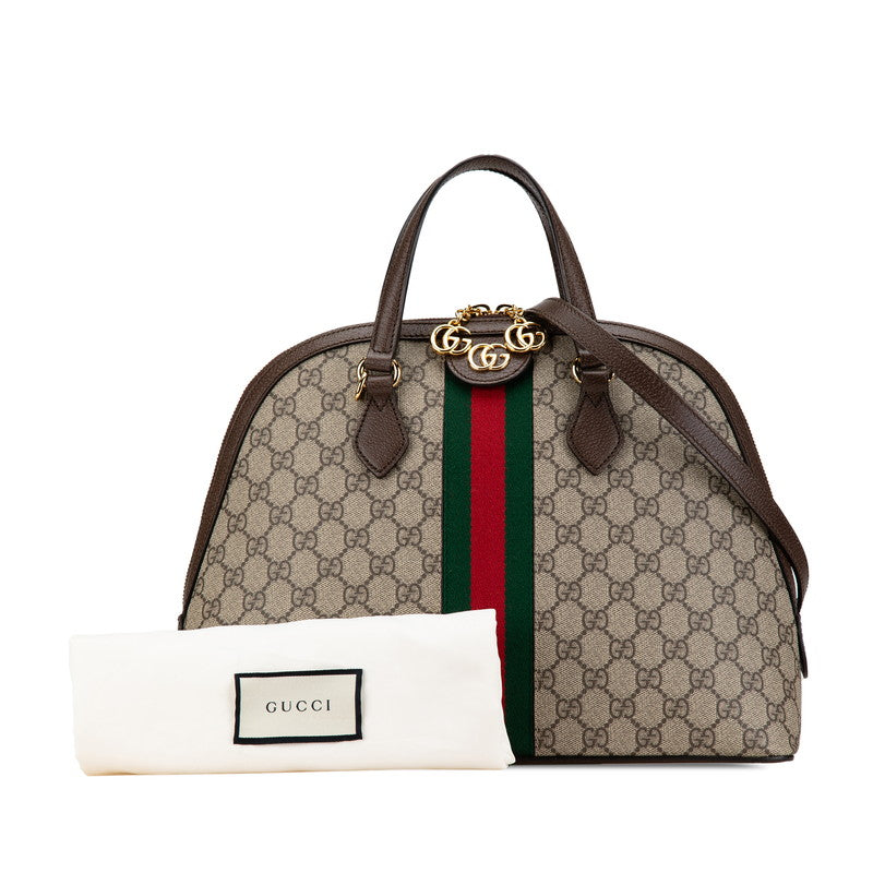 Gucci Ophidia 2WAY Handbag PVC Leather