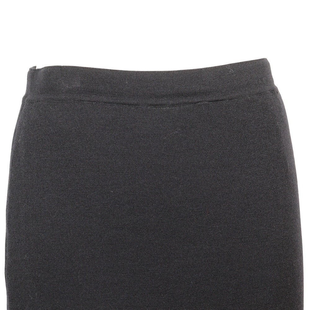 Dior Wool Rayon Skirt Black