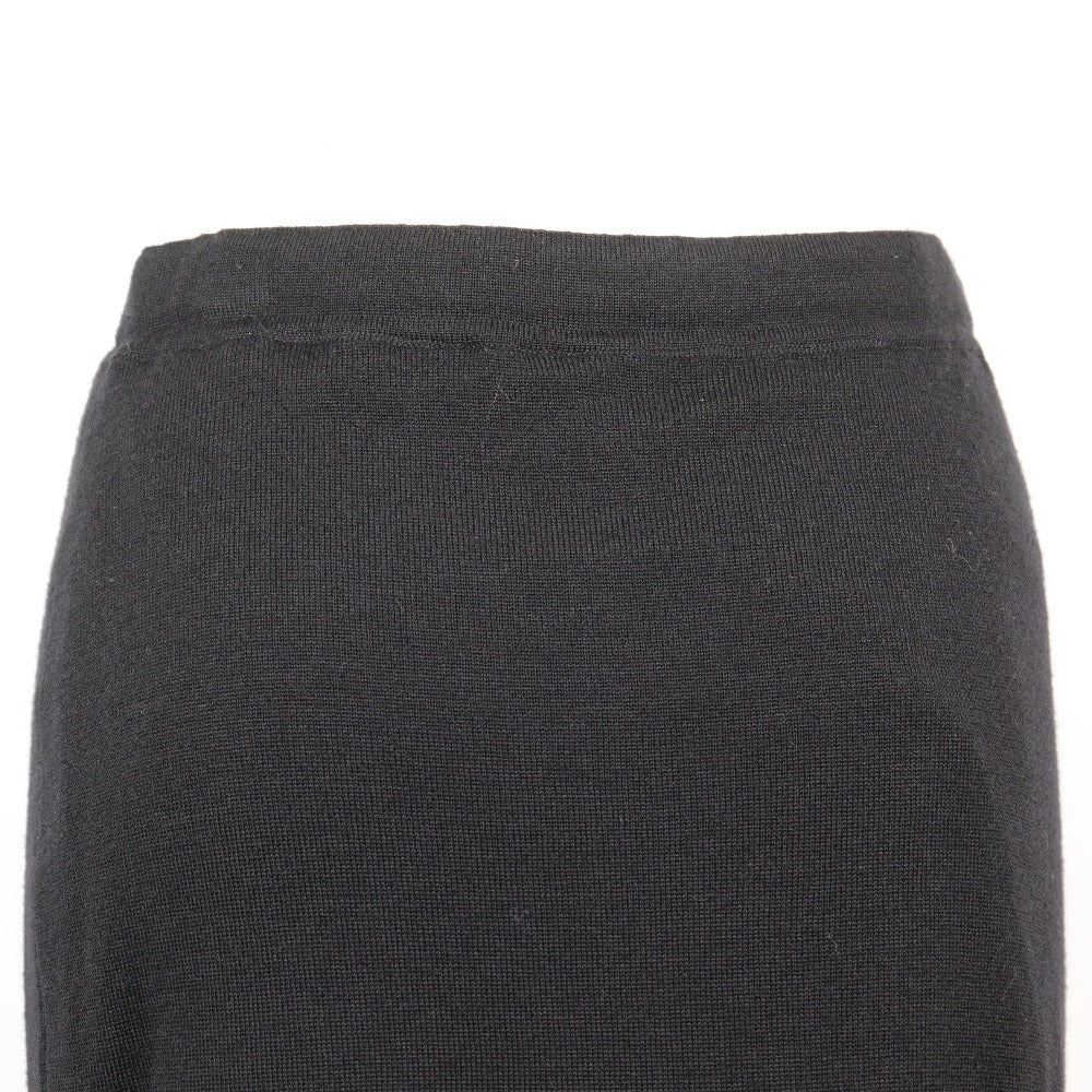 Dior Wool Rayon Skirt Black