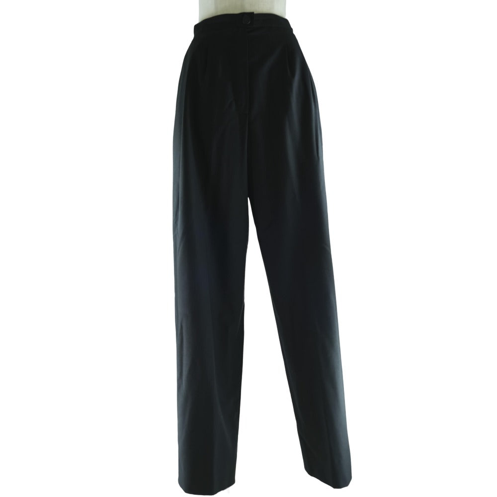 Chanel Wool Pants Black