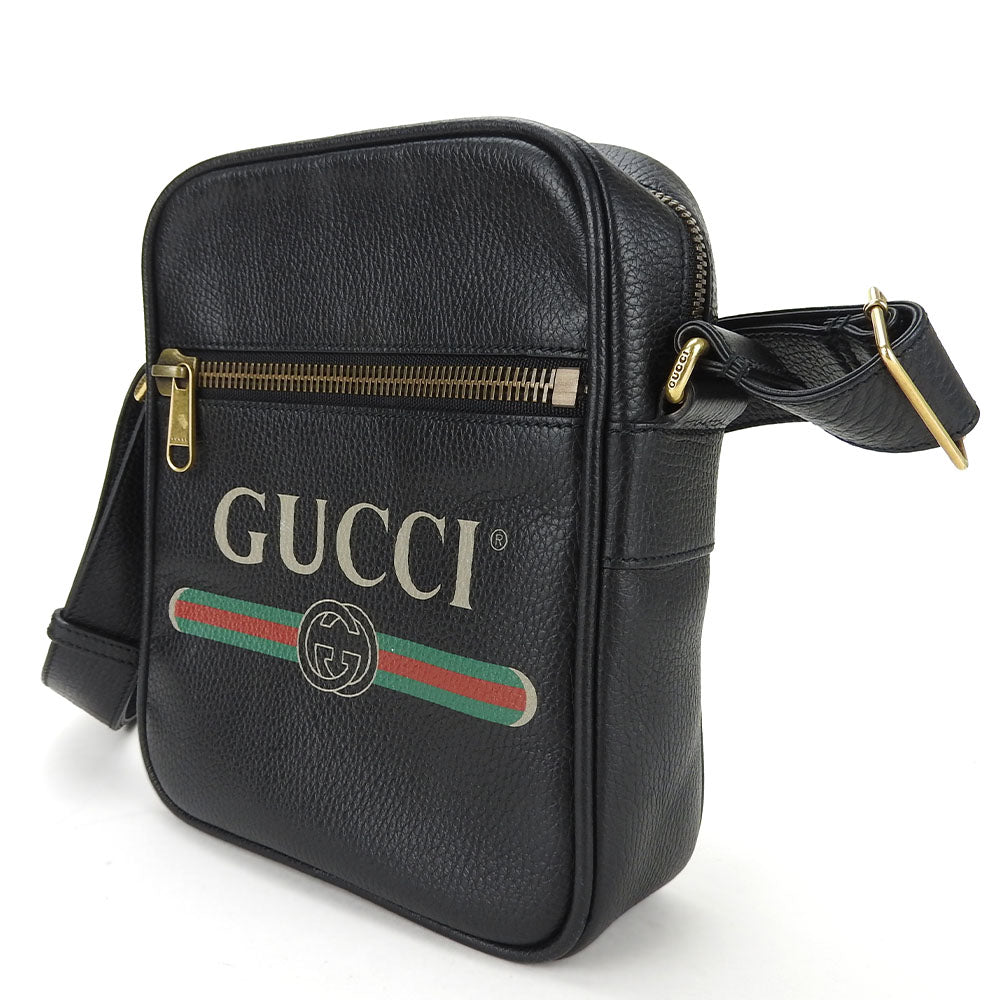 GUCCI Leather Shoulder Bag 523591