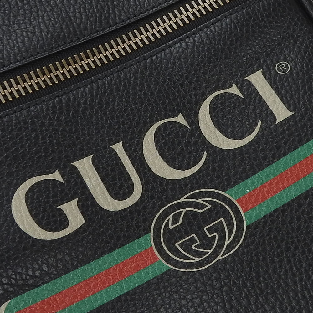 GUCCI Leather Shoulder Bag 523591