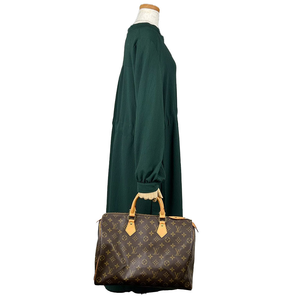 Louis Vuitton Monogram Handbag Speedy 35 M41524