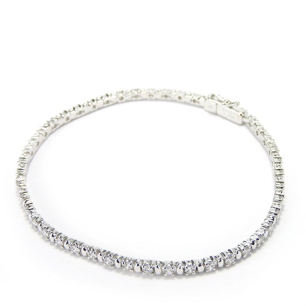 Tasaki K18WG Diamond Bracelet White Gold