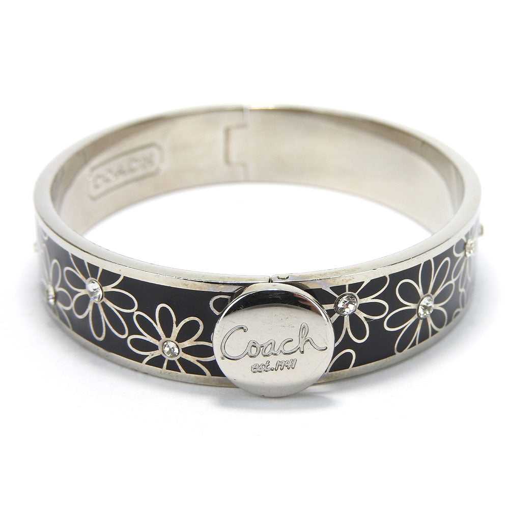 Coach Metal Enamel Bangle Bracelet