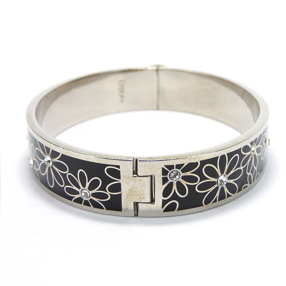 Coach Metal Enamel Bangle Bracelet