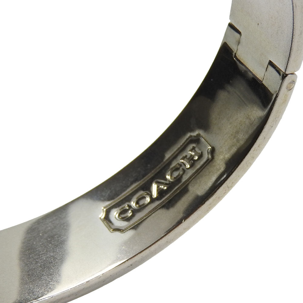 Coach Metal Enamel Bangle Bracelet