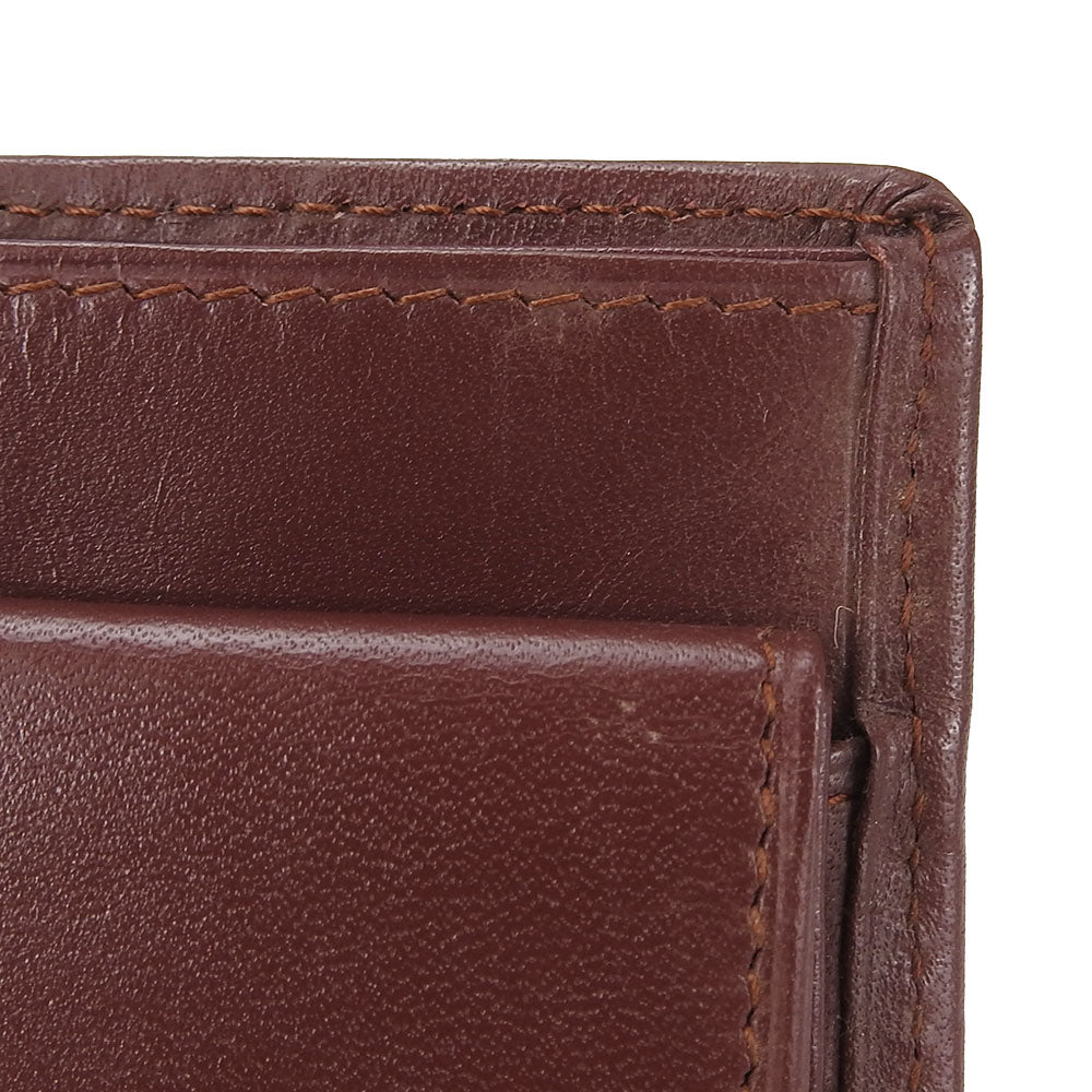 Cartier Bifold Wallet Must Line Calfskin Bordeaux