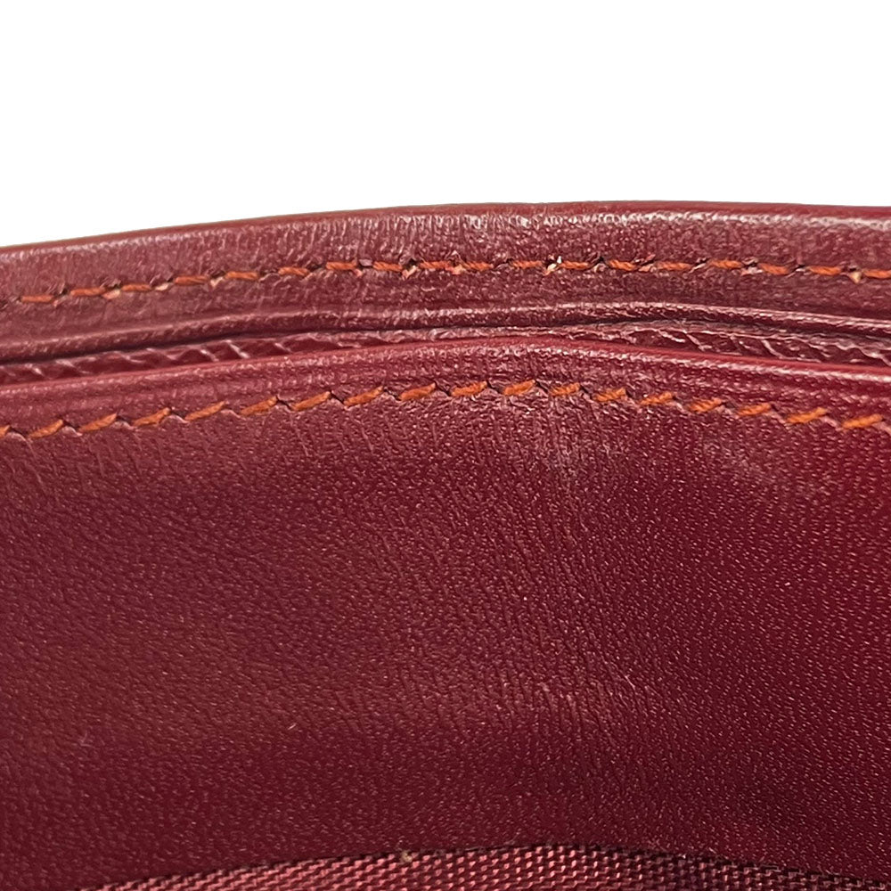 Cartier Bifold Wallet Must Line Calfskin Bordeaux