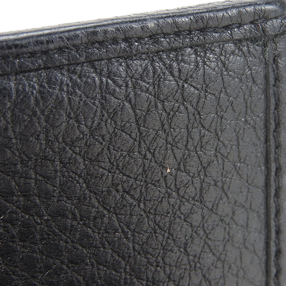 Prada Leather Bifold Wallet Black