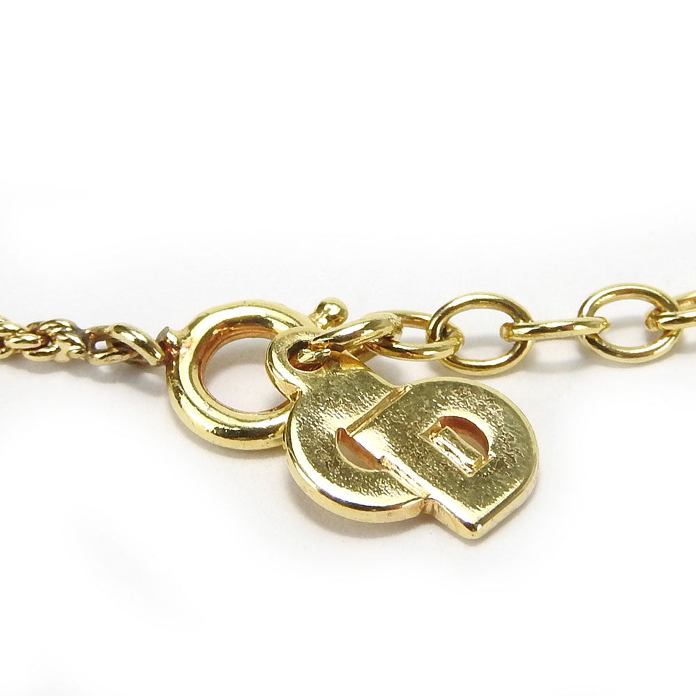 Christian Dior Gold Heart Necklace