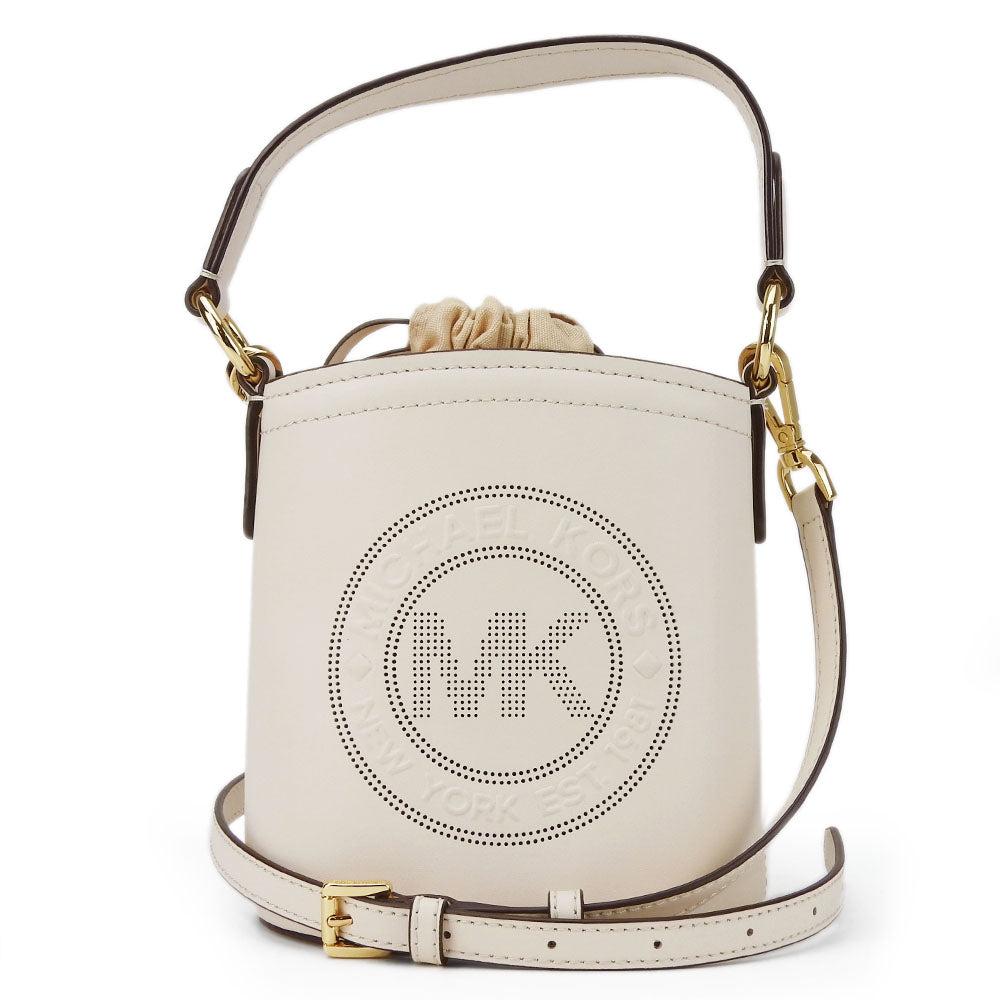 Michael Kors Leather Canvas Shoulder Bag 2WAY