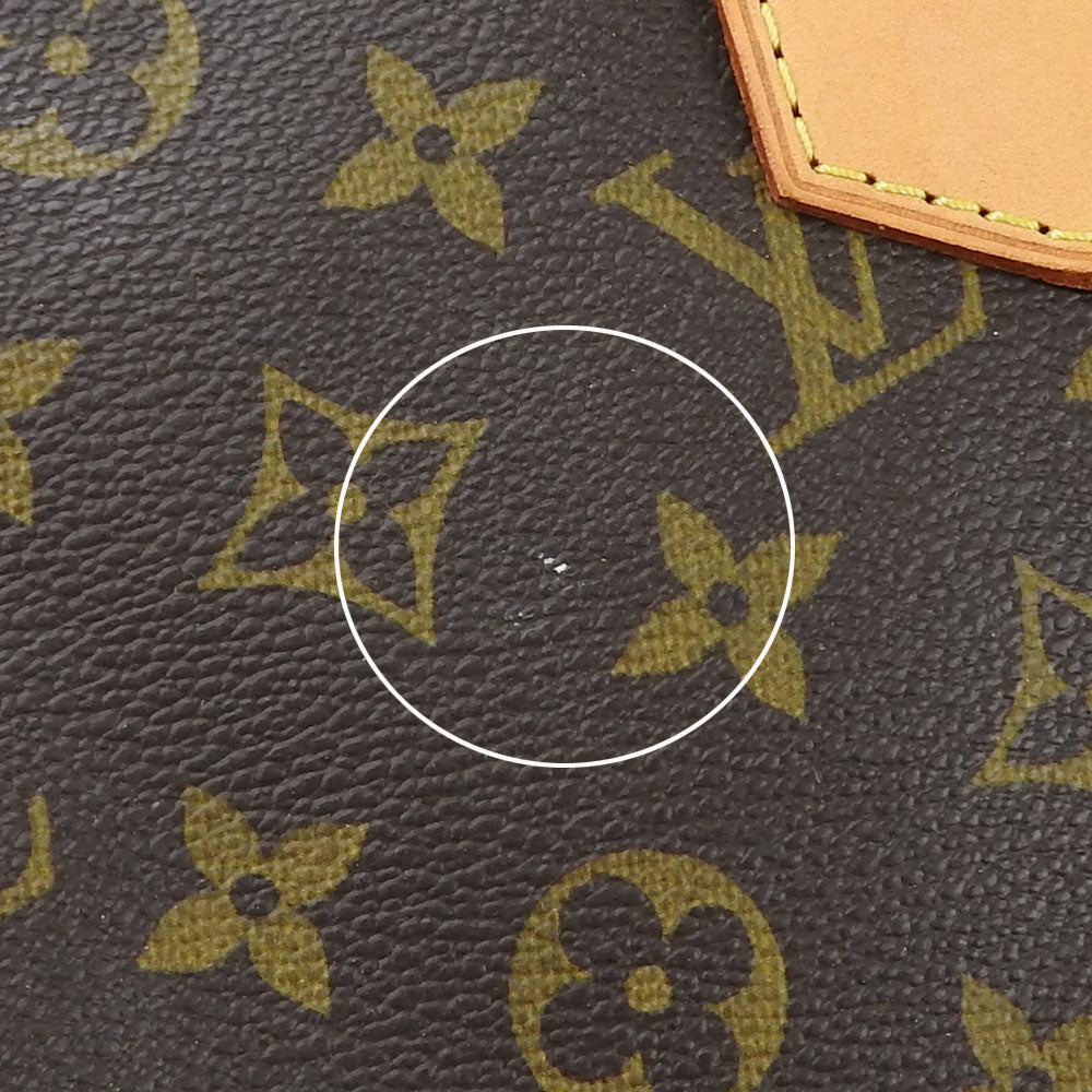 Louis Vuitton Monogram Handbag Speedy 30 Brown