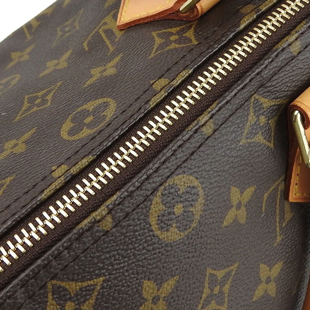 Louis Vuitton Monogram Handbag Speedy 30 Brown