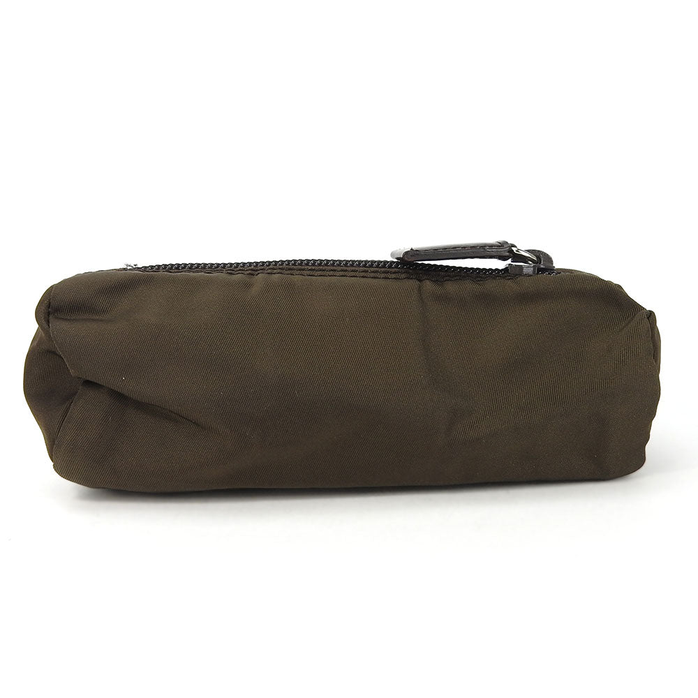 Prada Nylon Pouch Khaki Brown