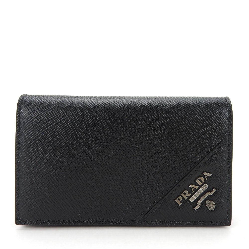 Prada Leather Card Case 2MC122 Black